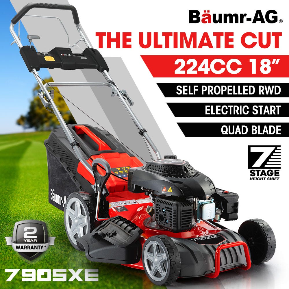 Self propelled electric start mower clearance