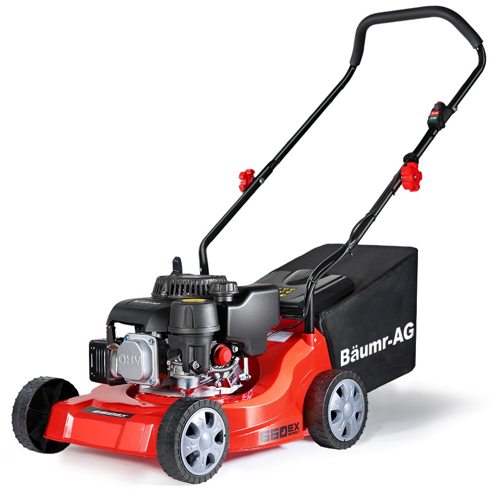 BAUMR AG Petrol Lawn Mower 139cc 16 4 Stroke Push 660EX Series II