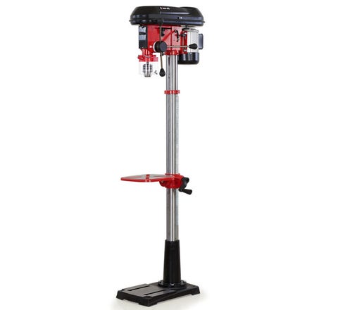 PRE-ORDER Baumr-AG 600W 12" Pedestal Floor Drill Press, 12 Speeds, 16mm Chuck (DP19)