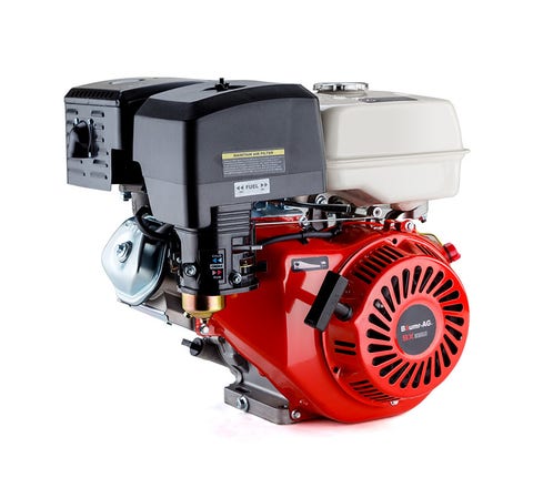 BAUMR-AG 13HP Petrol Stationary Engine 4-stroke OHV Motor Horizontal Shaft Recoil Start