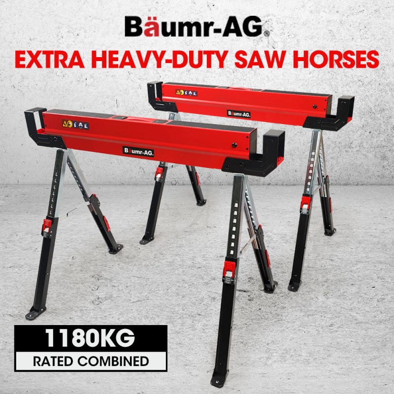 Adjustable leg sawhorse sales