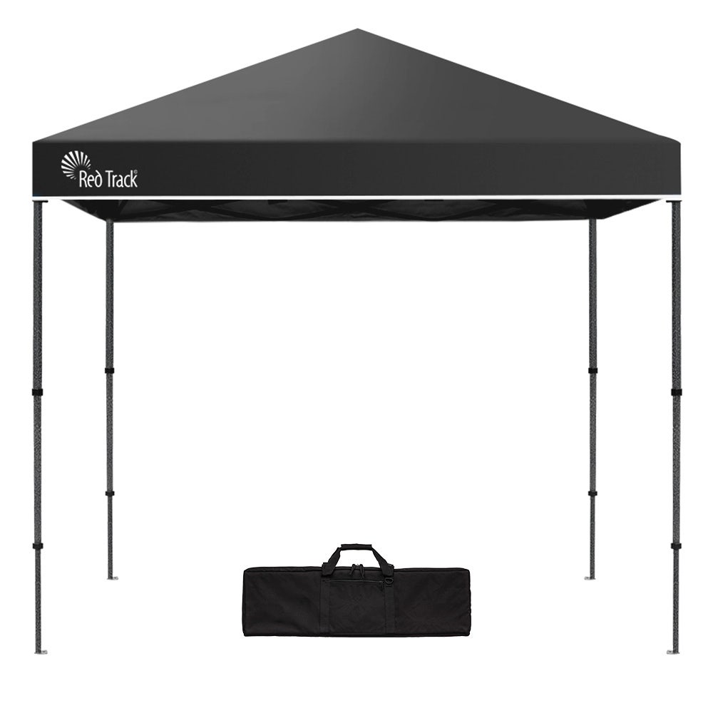 RED TRACK 3x3M Folding Gazebo Outdoor Shade Pop Up Tent Foldable Marquee with Carry Bag Black
