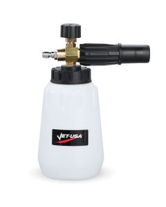 Jet-USA Soap Foam Snow Cannon with 1L Bottle, Works with Petrol and some Electric Pressure Washers